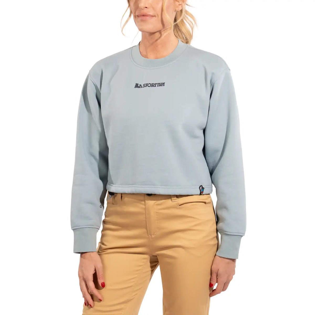 Heritage Logo Crop Sweater Women's