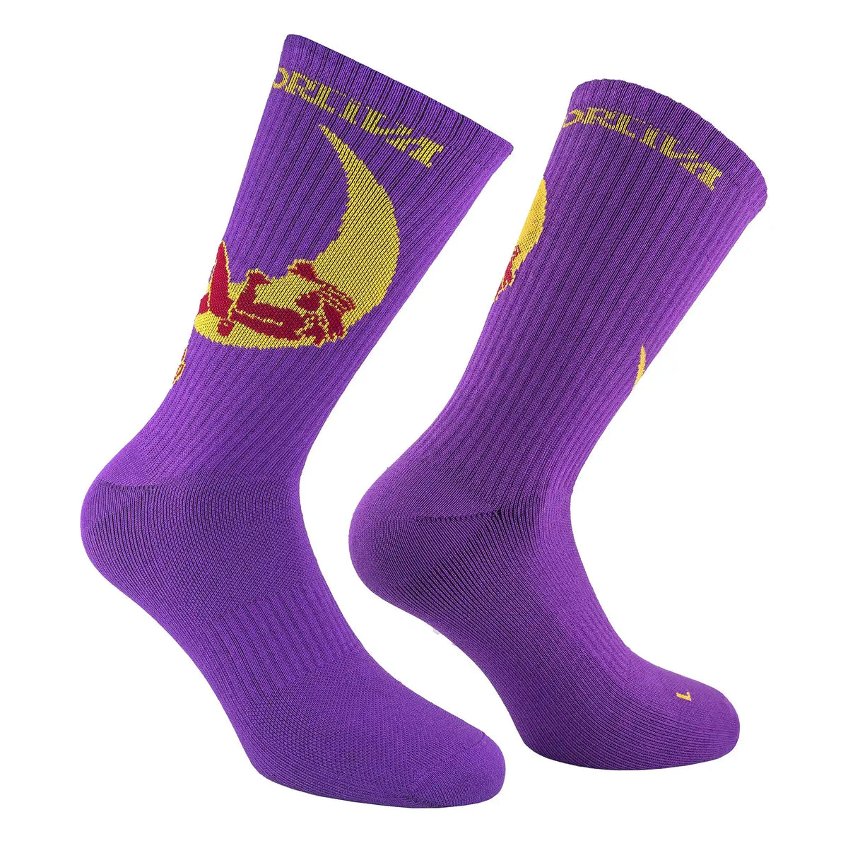 Climbing On The Moon Socks